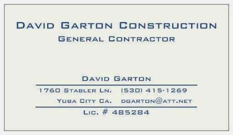 David Garton Construction in Yuba City